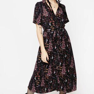 Disturbia Foxglove Midi Shirt Dress US size 6/ EU 38 / UK 10